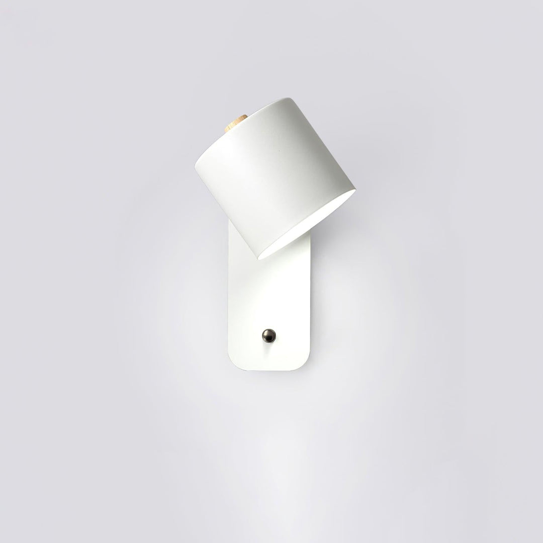 Obrotowa Lampa Ścienna Cylindryczna na Akumulator