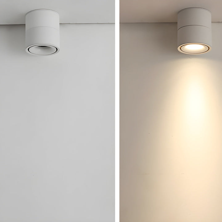 Obrotowa Lampa Sufitowa z Reflektorem