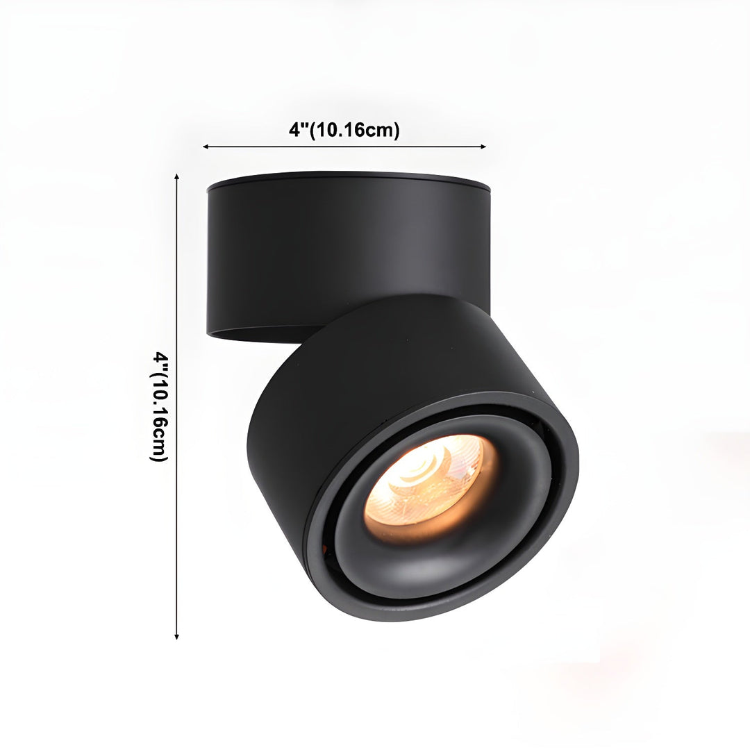 Obrotowa Lampa Sufitowa z Reflektorem