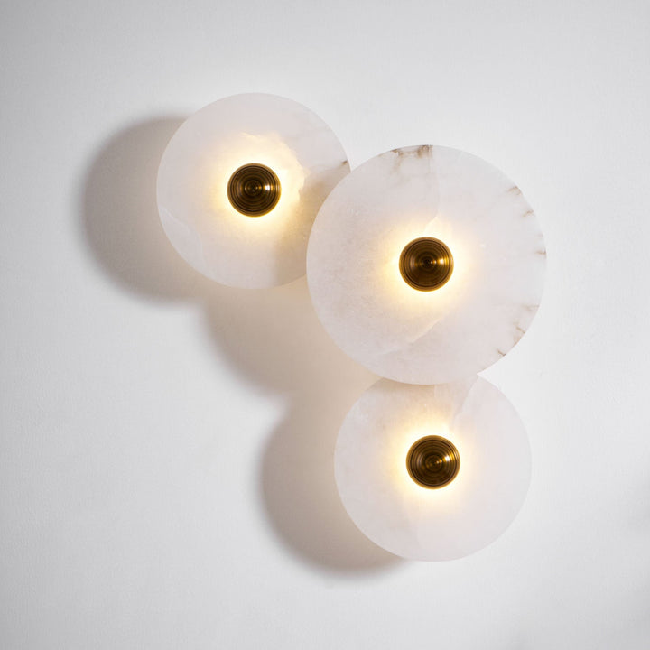 Lampa Ścienna Nayra Alabaster