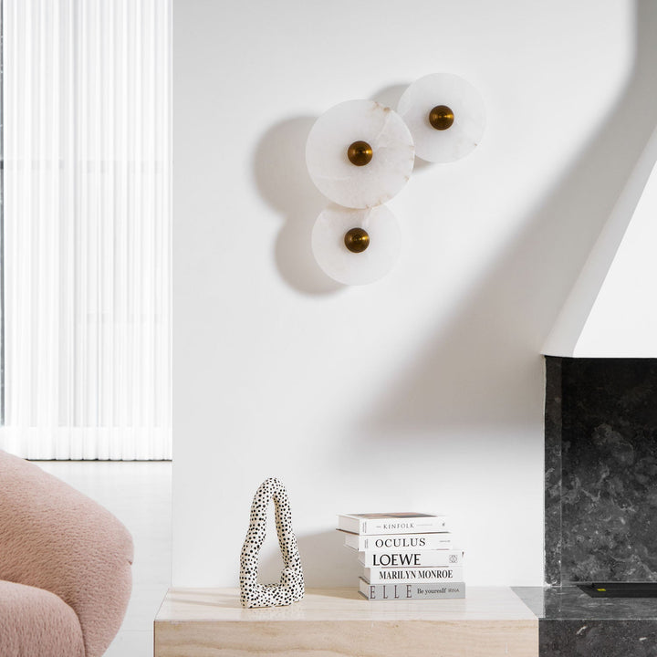 Lampa Ścienna Nayra Alabaster