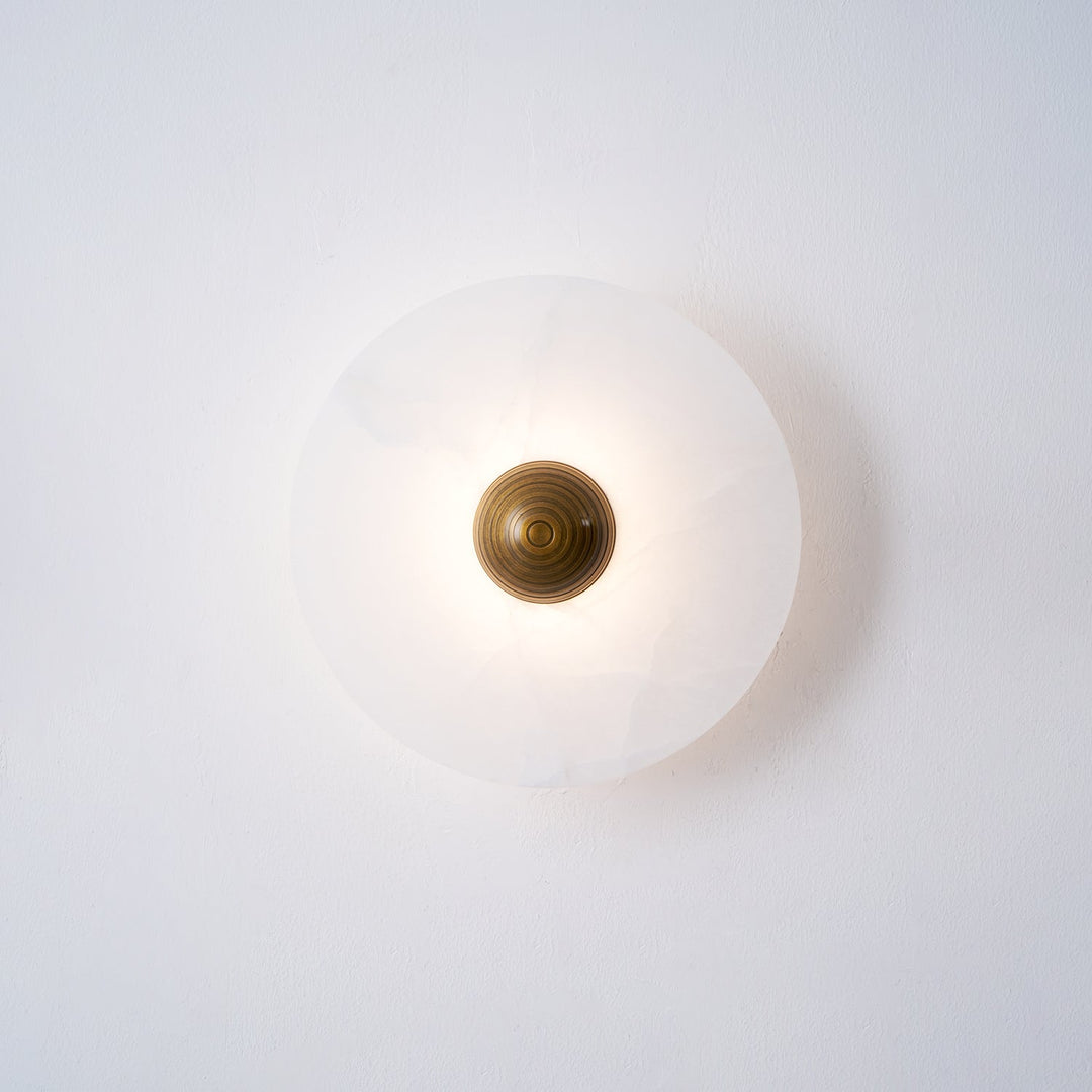 Lampa Ścienna Nayra Alabaster
