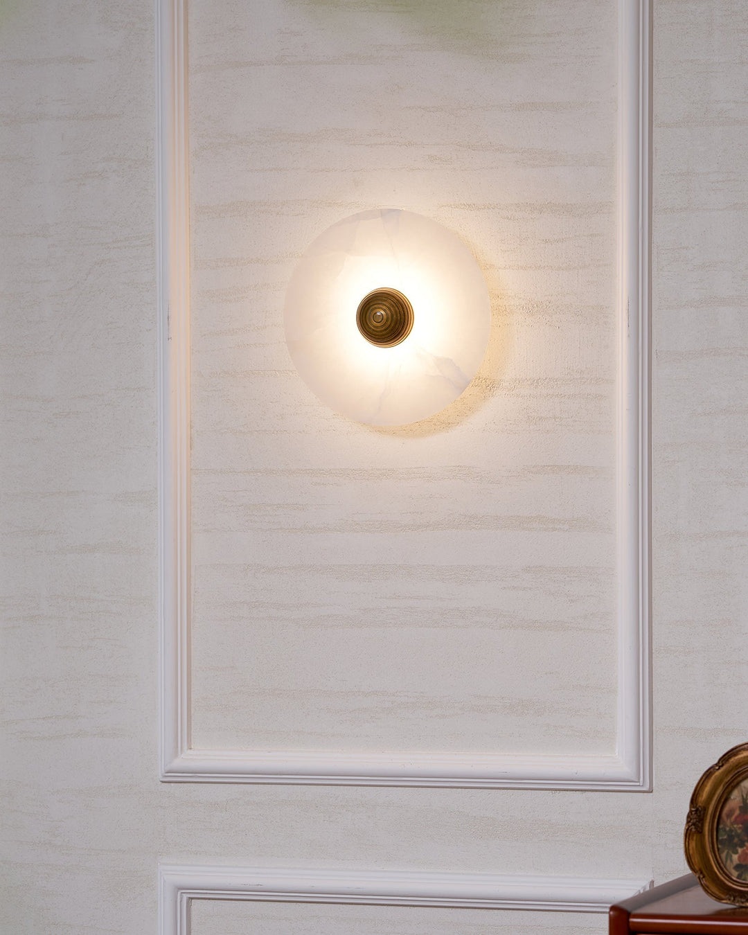 Lampa Ścienna Nayra Alabaster