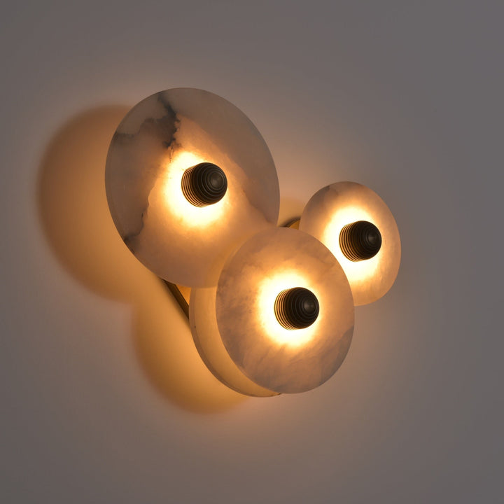 Lampa Ścienna Nayra Alabaster
