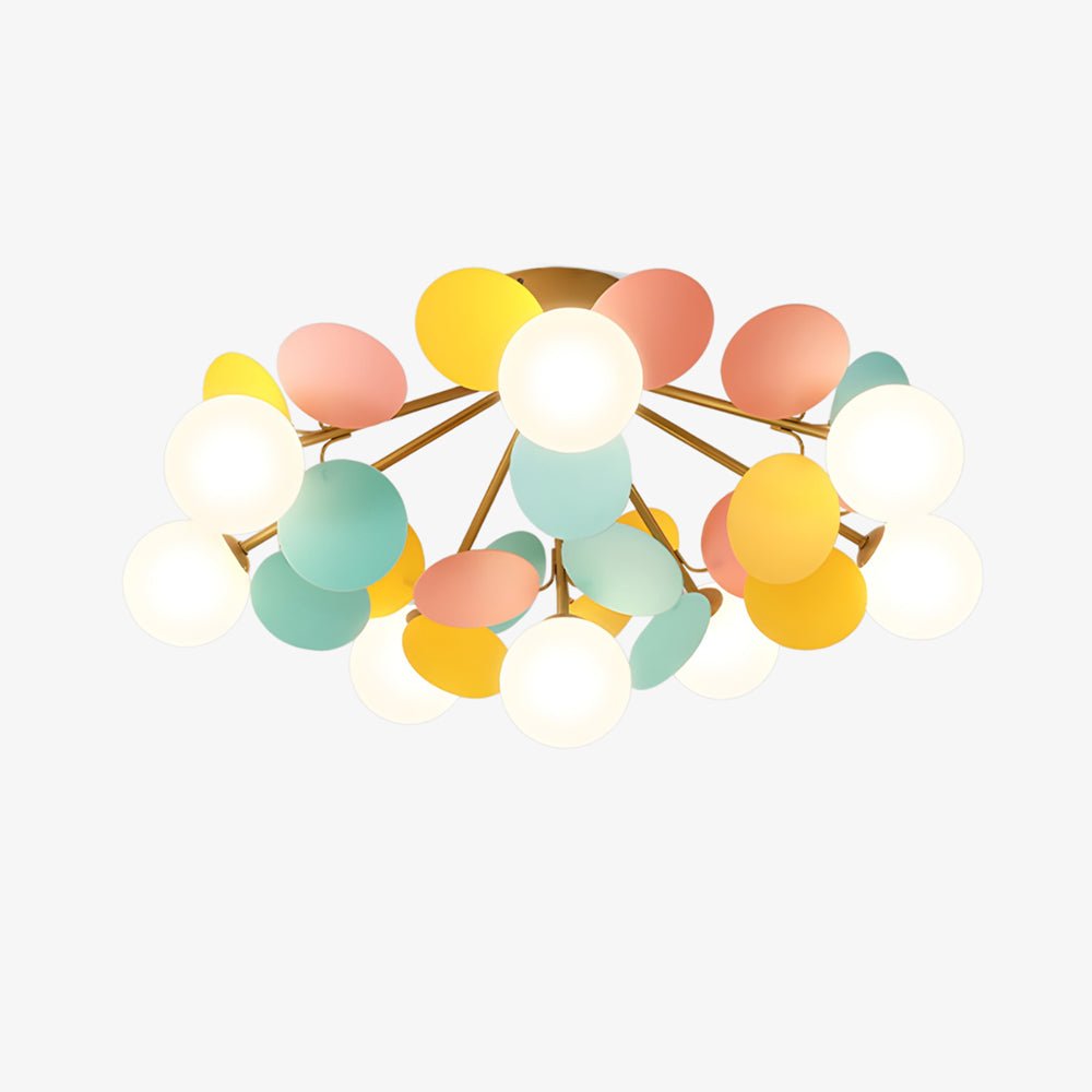 Okrągła Lampa sufitowa Macaron