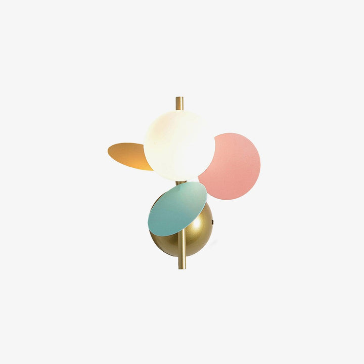 Okrągła Lampa Ścienna Macaron