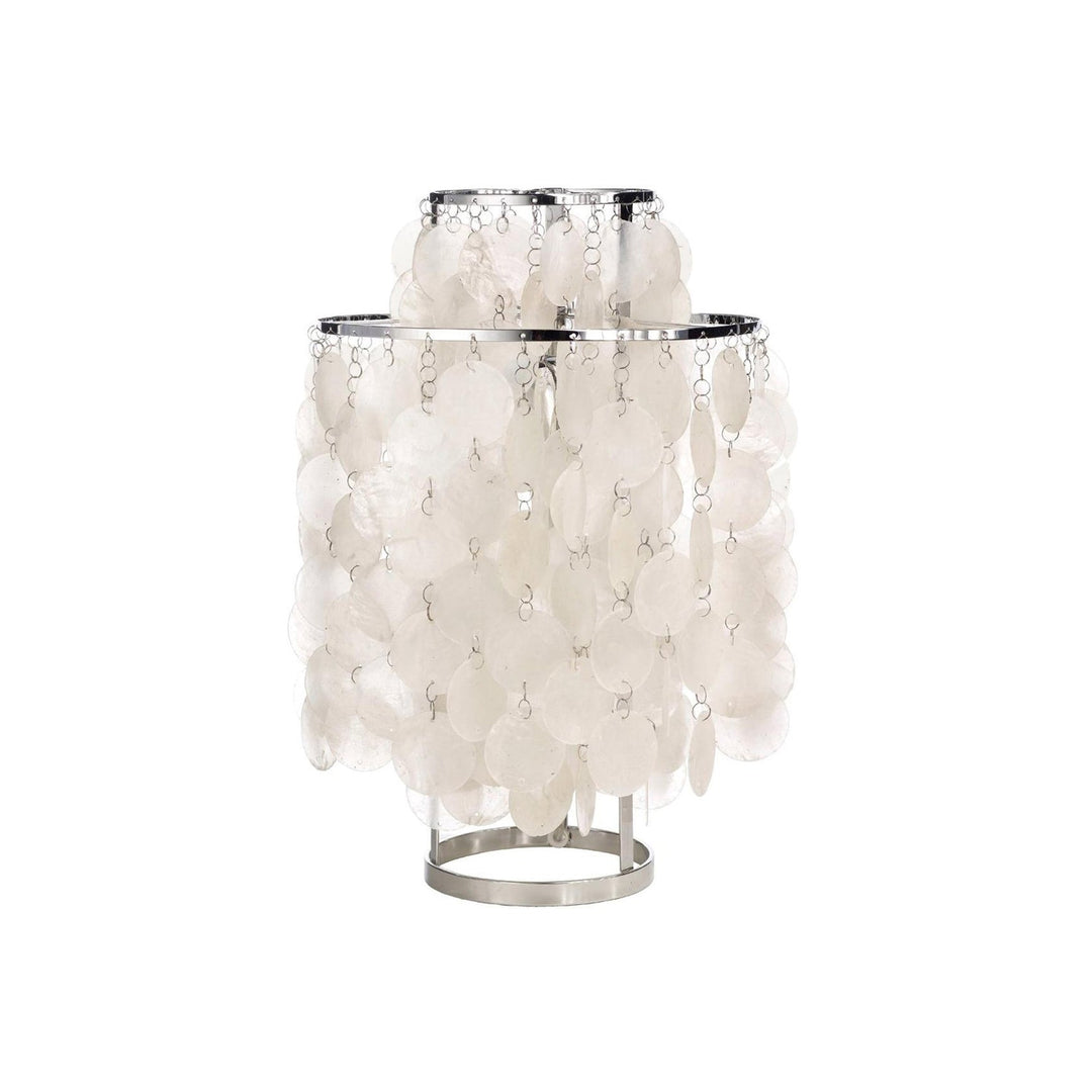 Lampa stołowa z muszli