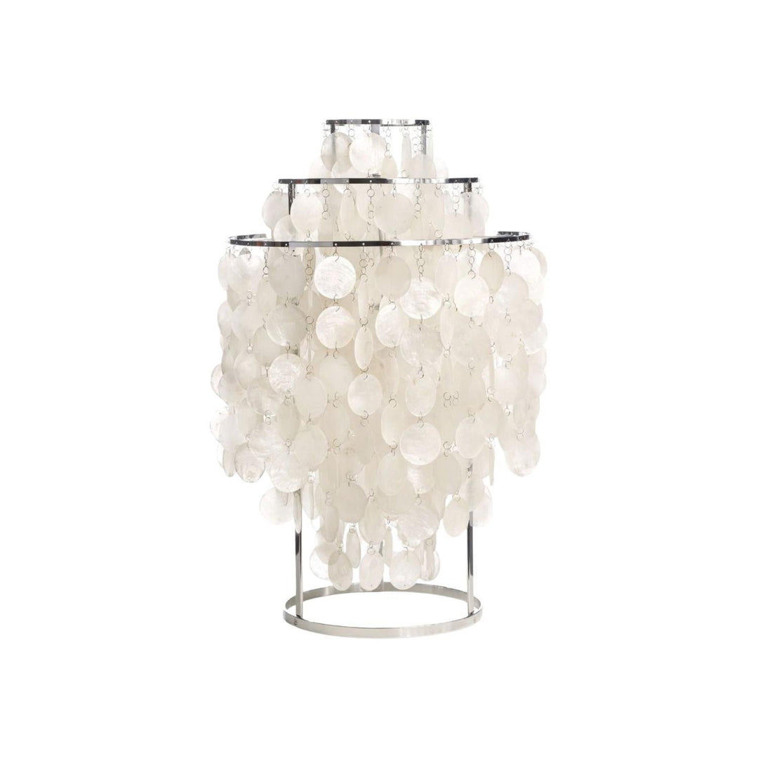 Lampa stołowa z muszli