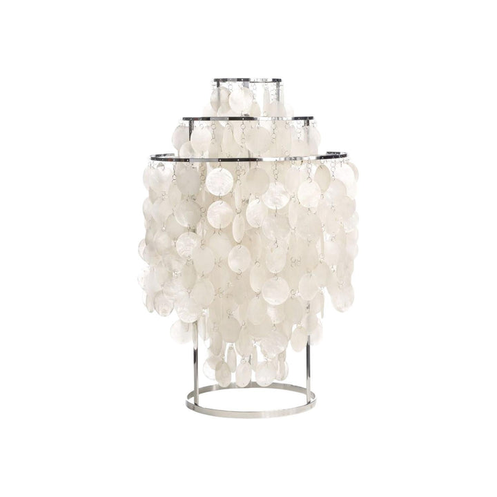 Lampa stołowa z muszli