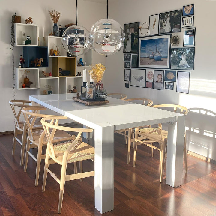 Lampa wisząca w kształcie okrągłej kuli