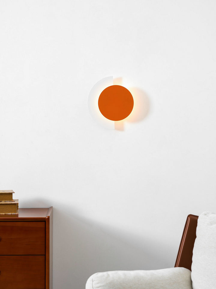 Zaokrąglona Lampa Ścienna Sztuki Abstrakcyjnej
