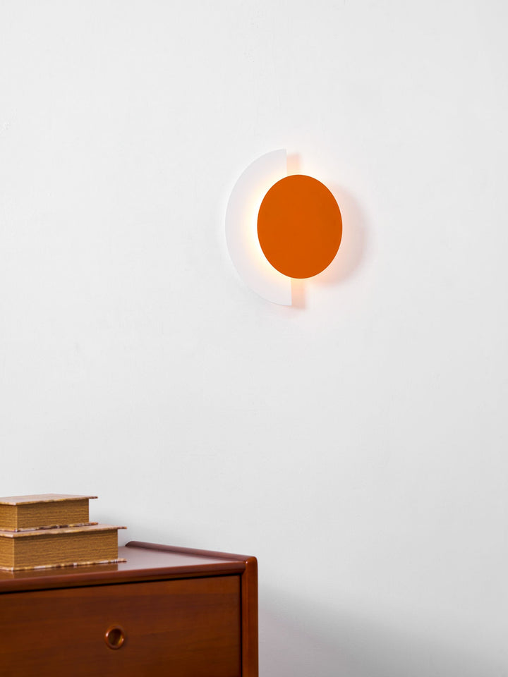 Zaokrąglona Lampa Ścienna Sztuki Abstrakcyjnej