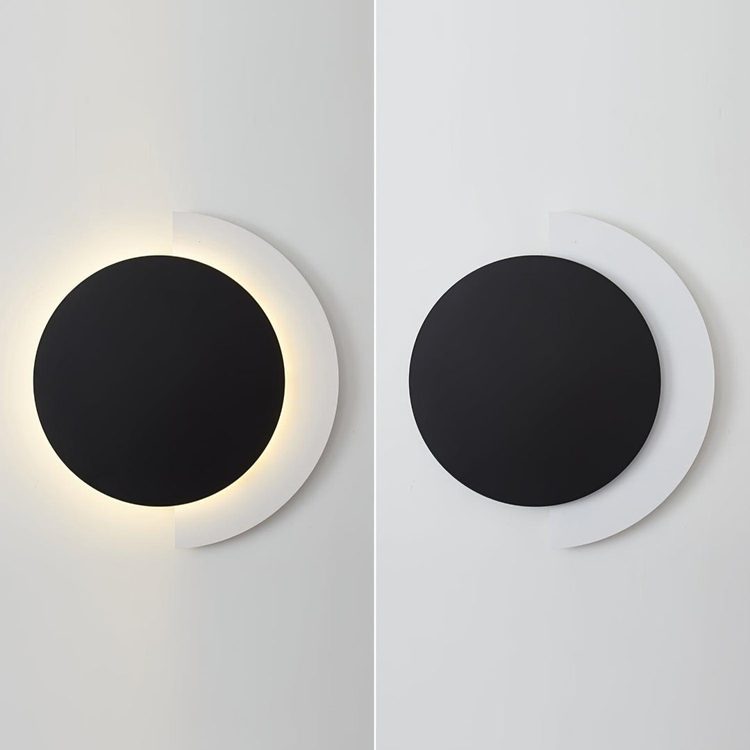 Zaokrąglona Lampa Ścienna Sztuki Abstrakcyjnej