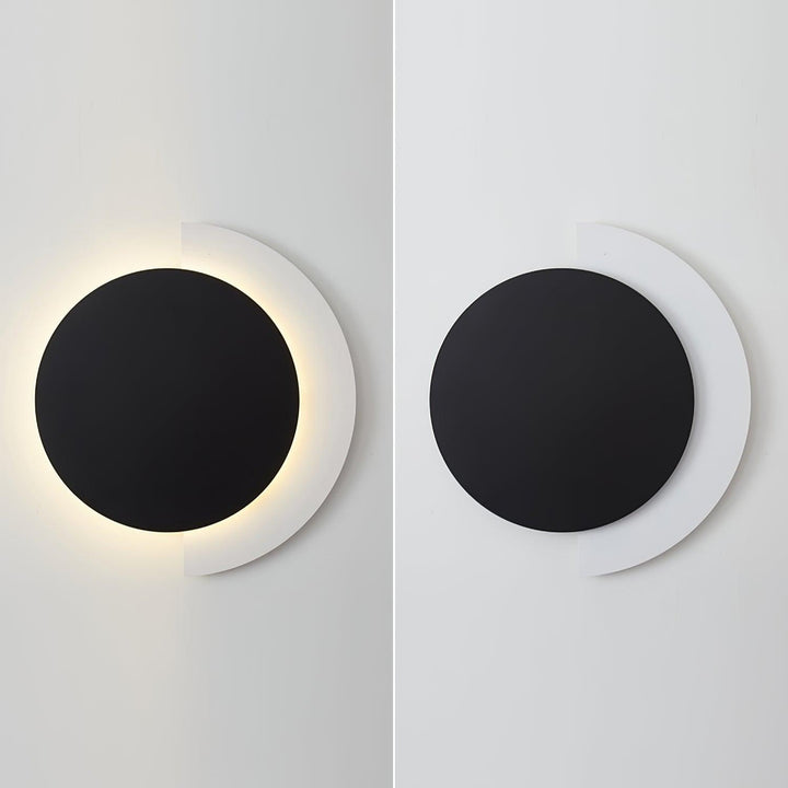 Zaokrąglona Lampa Ścienna Sztuki Abstrakcyjnej