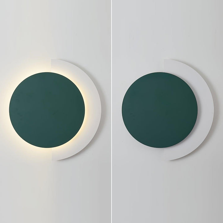 Zaokrąglona Lampa Ścienna Sztuki Abstrakcyjnej
