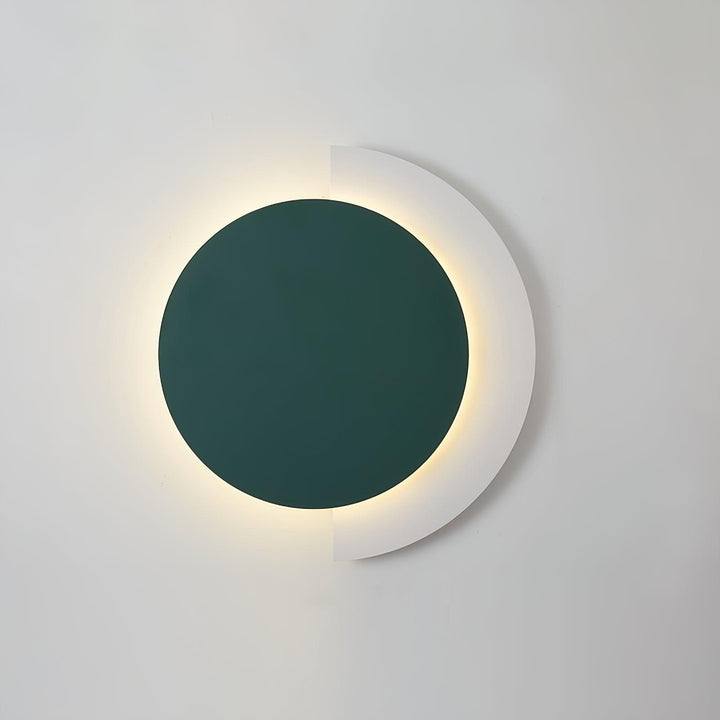 Zaokrąglona Lampa Ścienna Sztuki Abstrakcyjnej