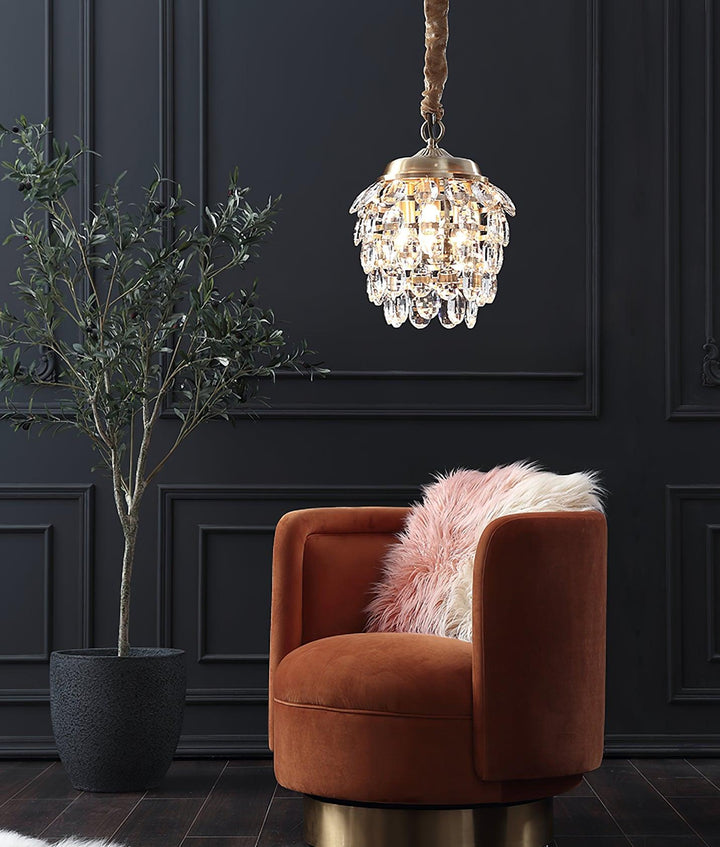 Lampa Wisząca Kryształowa Roxanne