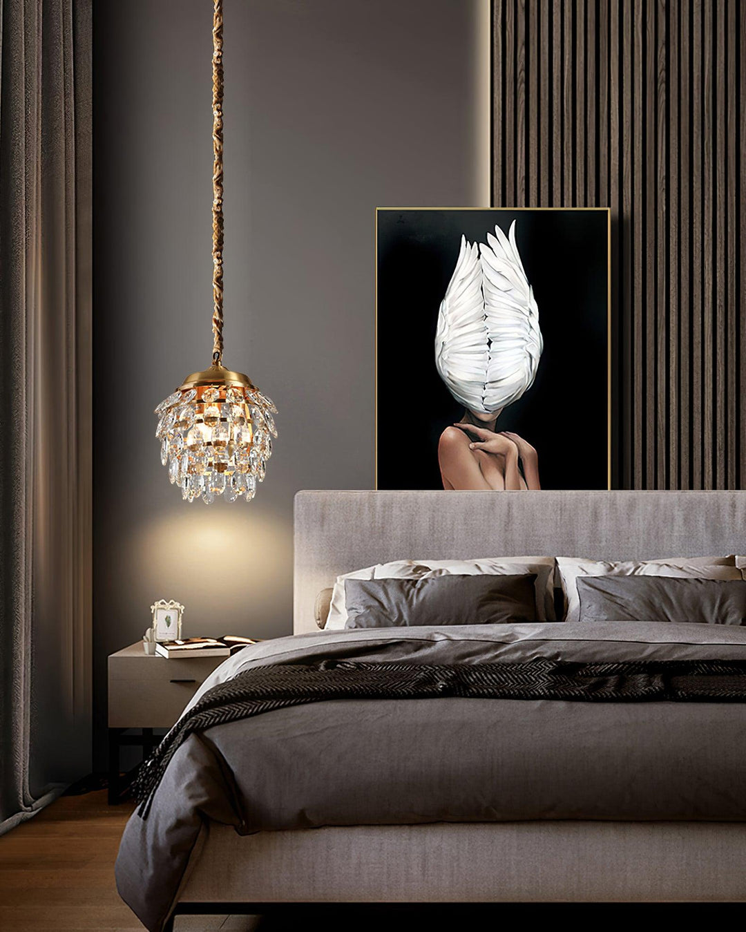 Lampa Wisząca Kryształowa Roxanne