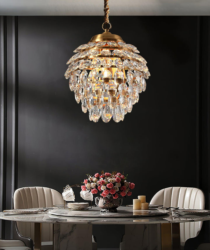 Lampa Wisząca Kryształowa Roxanne