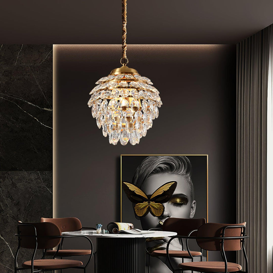 Lampa Wisząca Kryształowa Roxanne