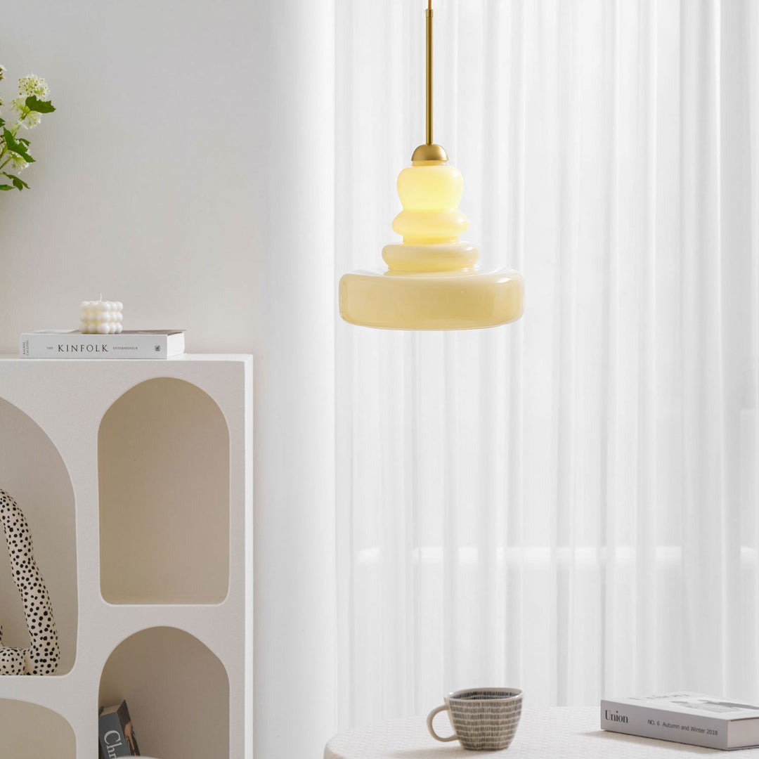 Lampa wisząca ze szkła Schoolhouse