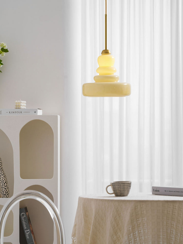 Lampa wisząca ze szkła Schoolhouse