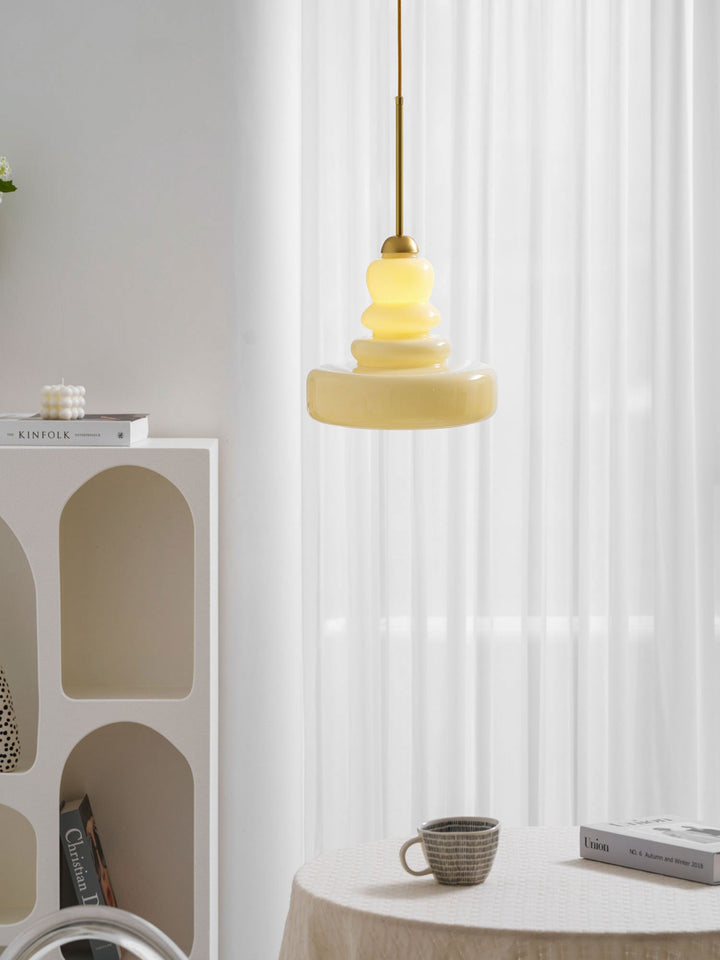 Lampa wisząca ze szkła Schoolhouse