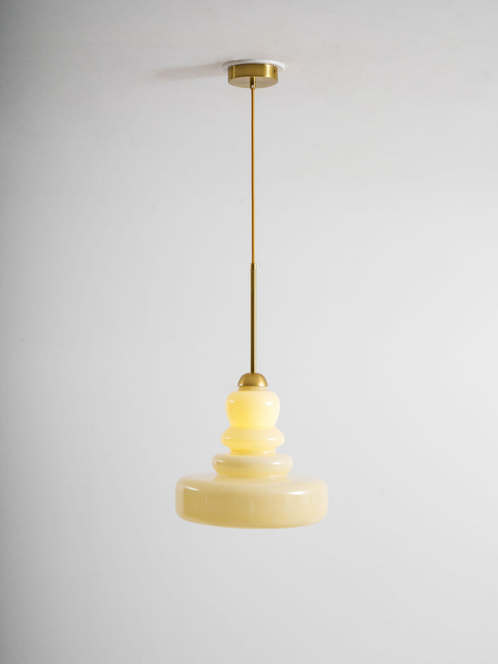 Lampa wisząca ze szkła Schoolhouse