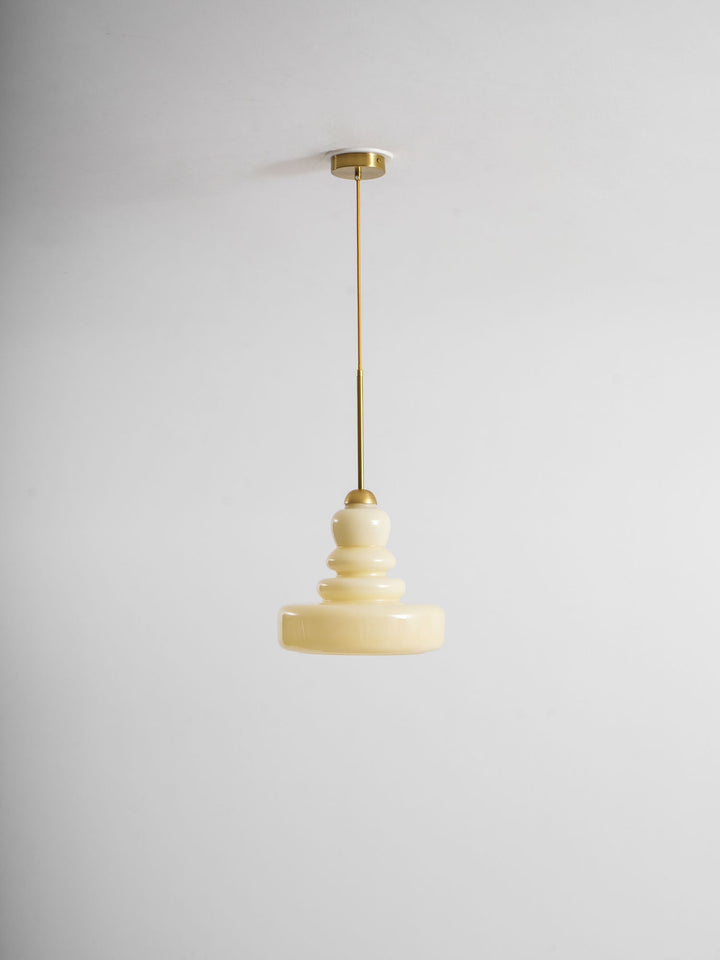 Lampa wisząca ze szkła Schoolhouse