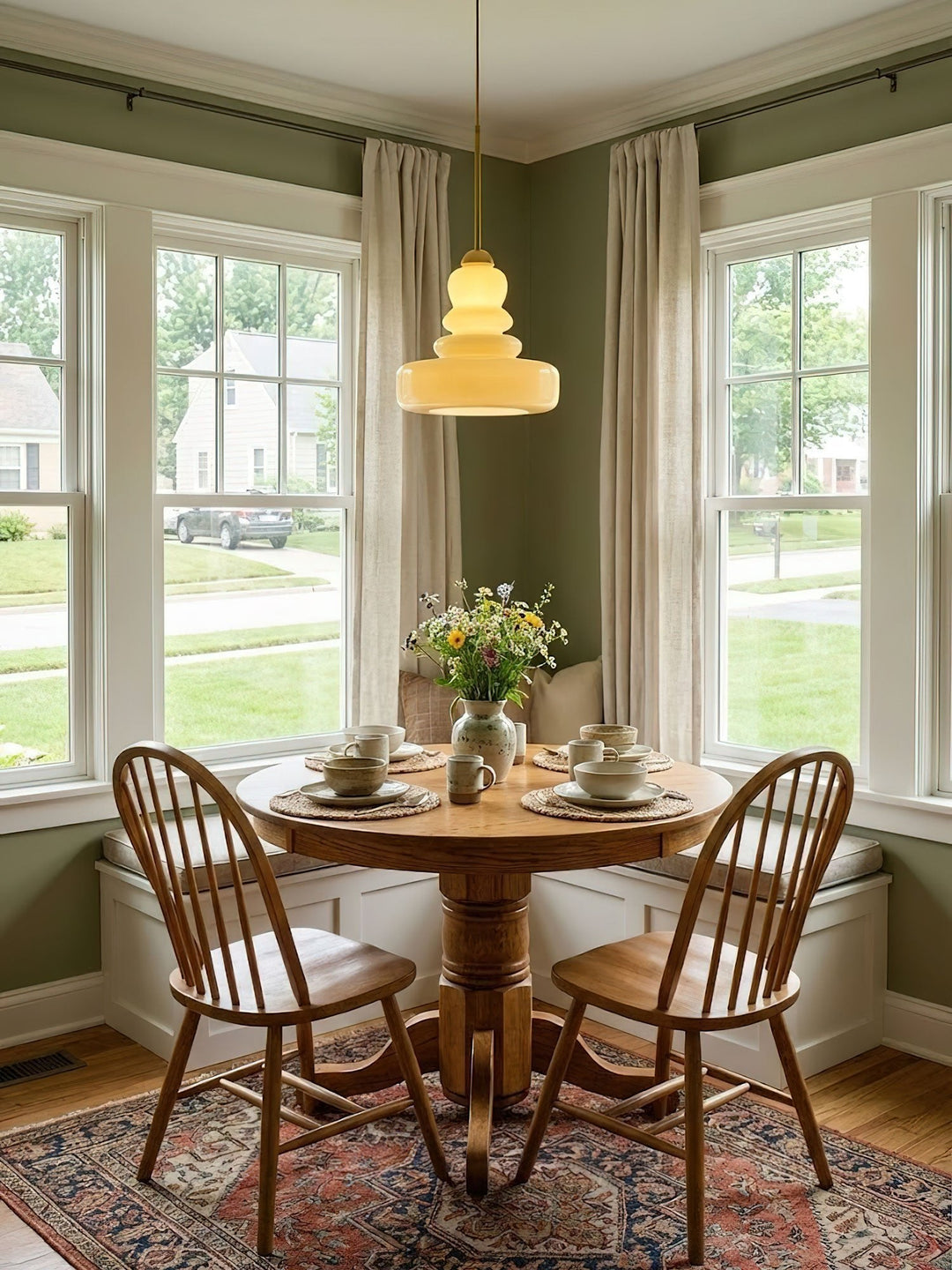 Lampa wisząca ze szkła Schoolhouse