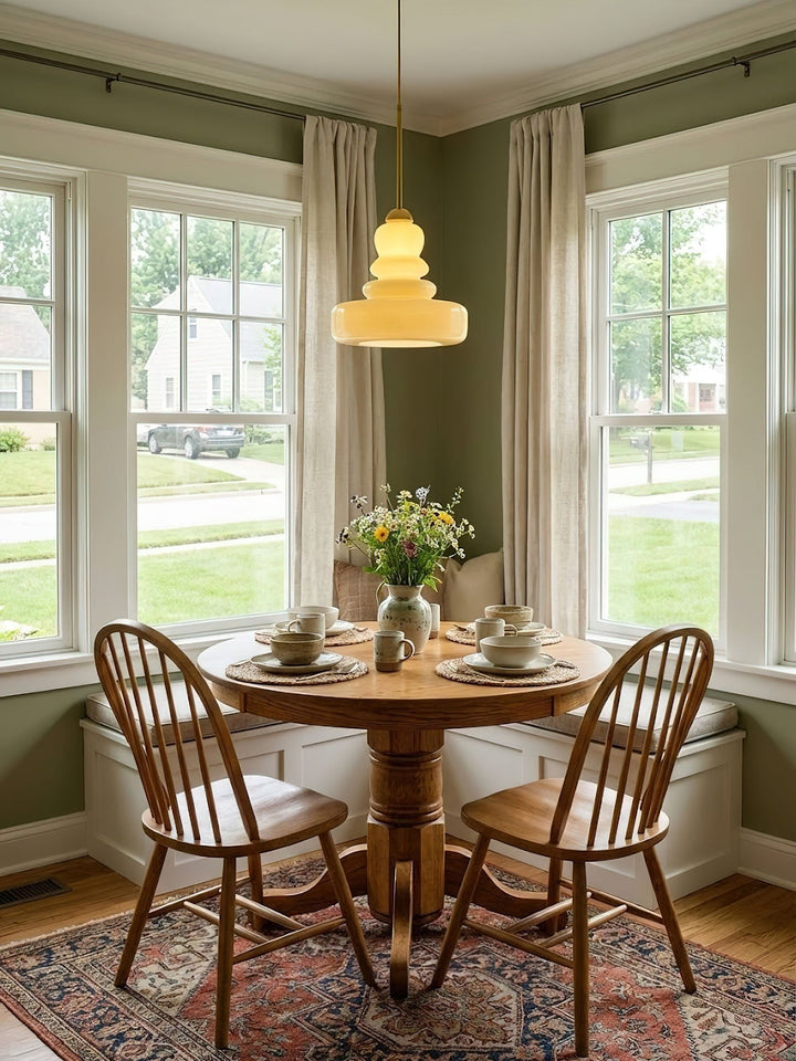 Lampa wisząca ze szkła Schoolhouse
