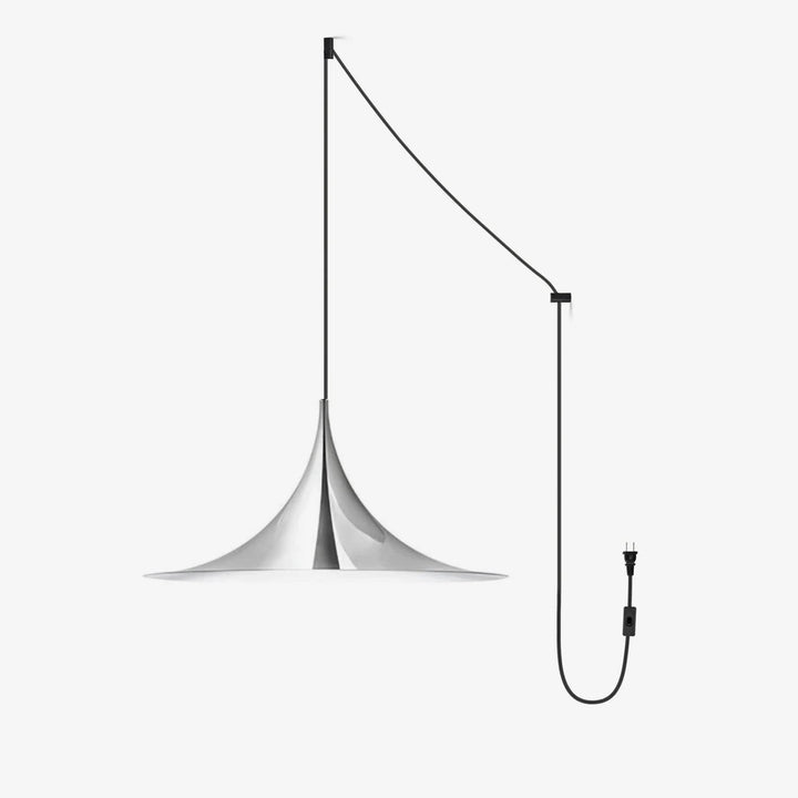 Lampa wisząca Semi z przewodem zawieszanym na haku