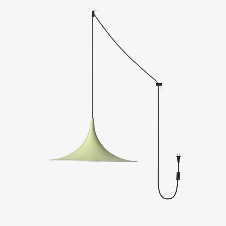Lampa wisząca Semi z przewodem zawieszanym na haku