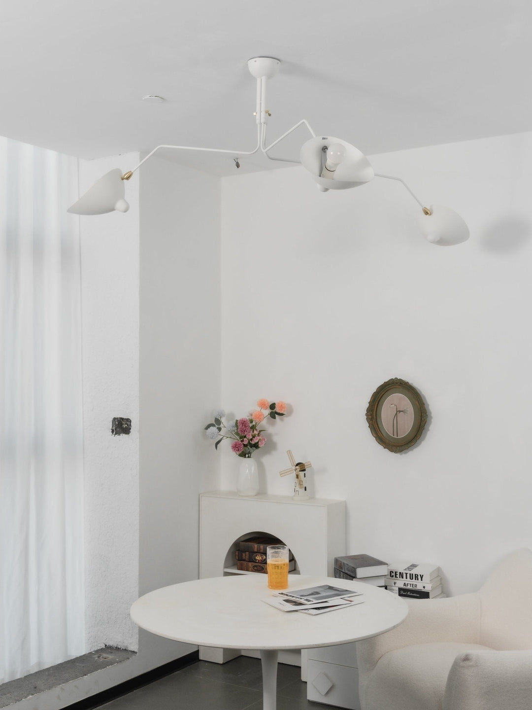 Lampa sufitowa z wieloma ramionami A