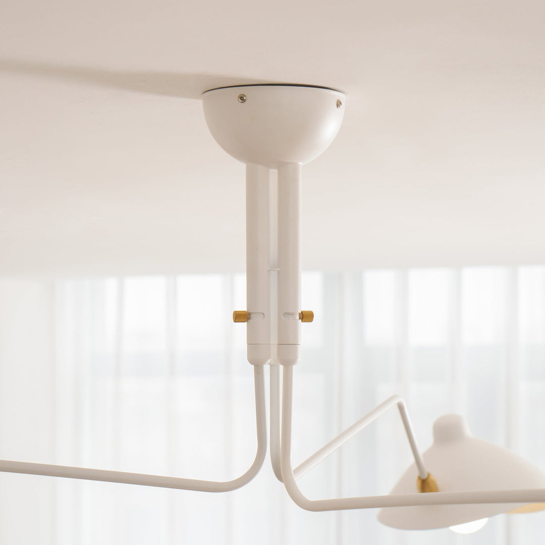 Lampa sufitowa z wieloma ramionami A