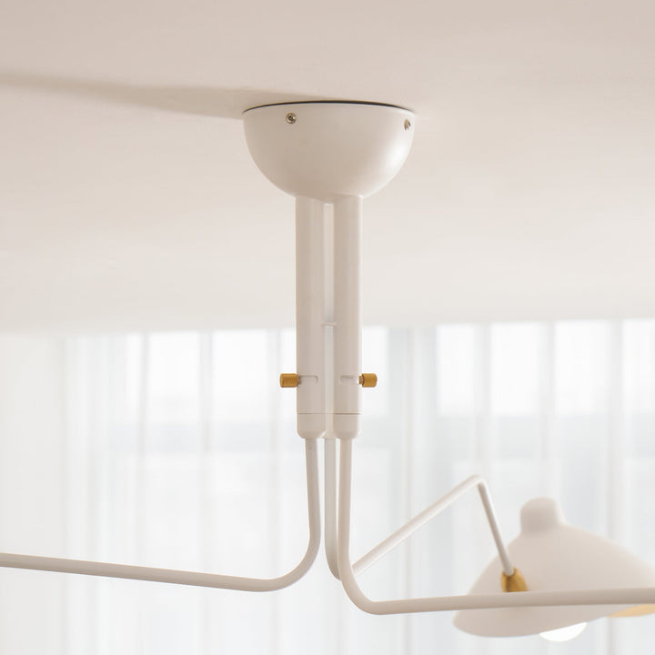 Lampa sufitowa z wieloma ramionami A
