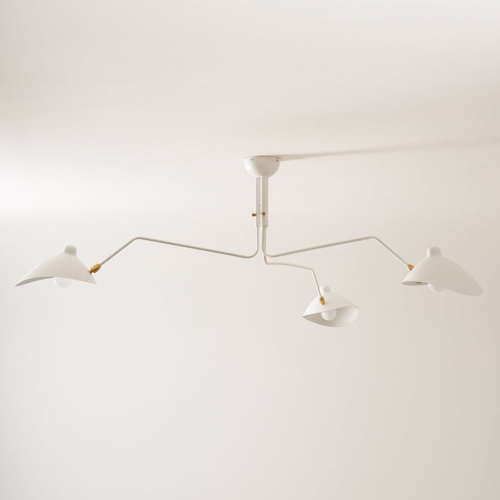 Lampa sufitowa z wieloma ramionami A