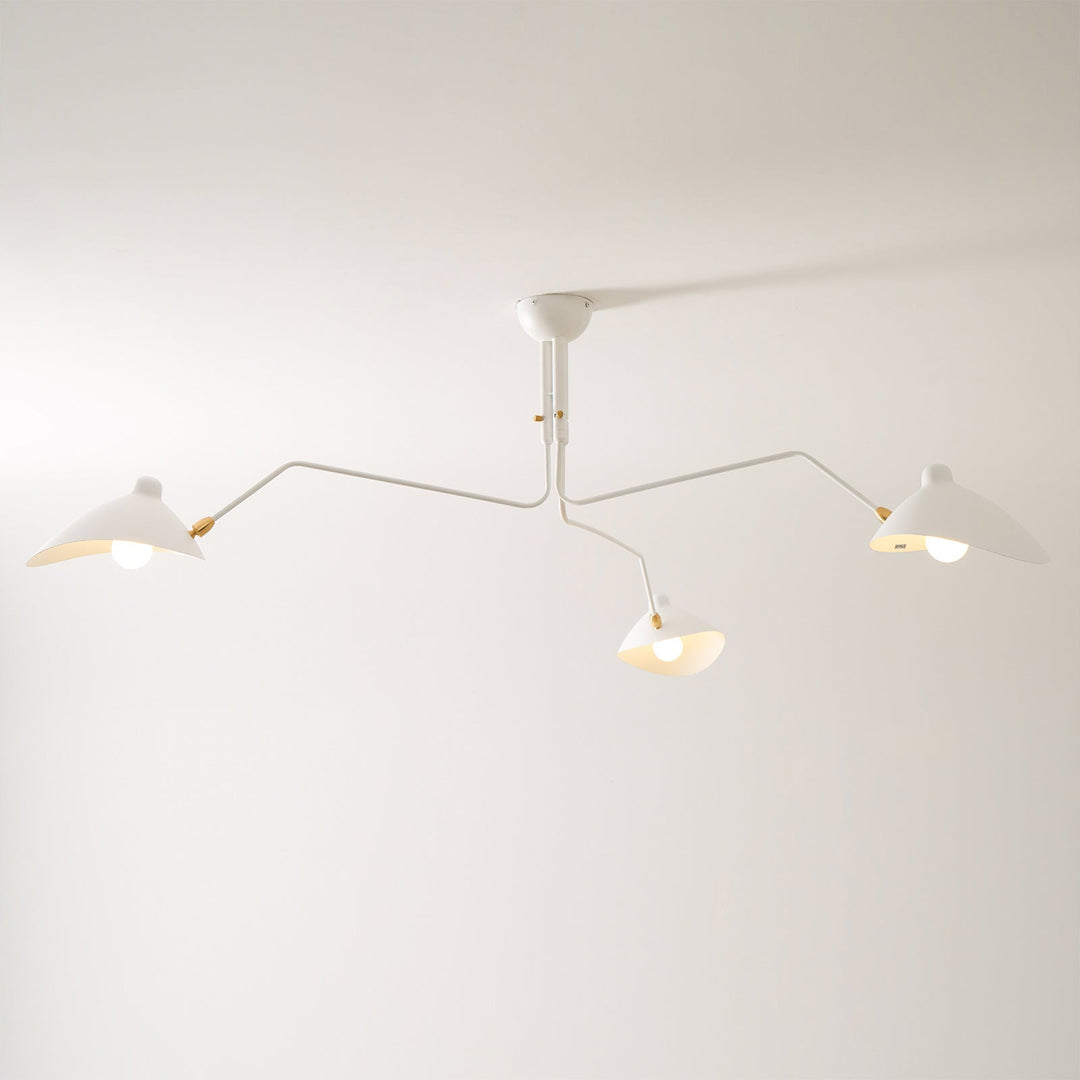 Lampa sufitowa z wieloma ramionami A