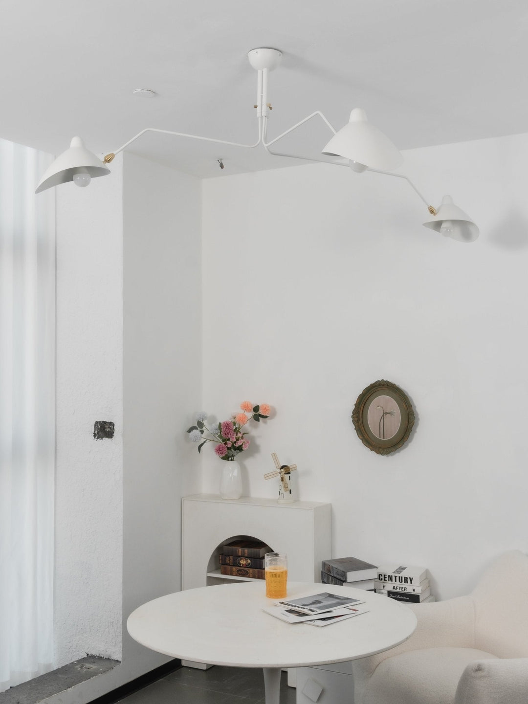Lampa sufitowa z wieloma ramionami A