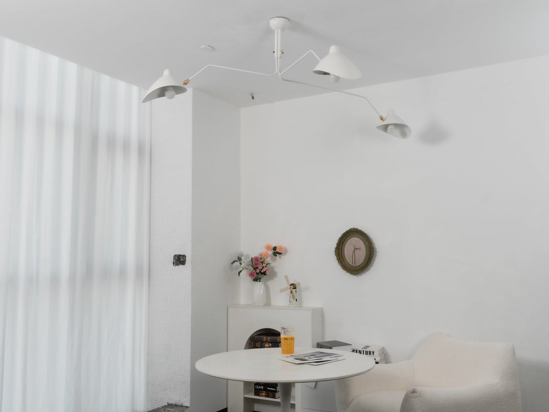 Lampa sufitowa z wieloma ramionami A