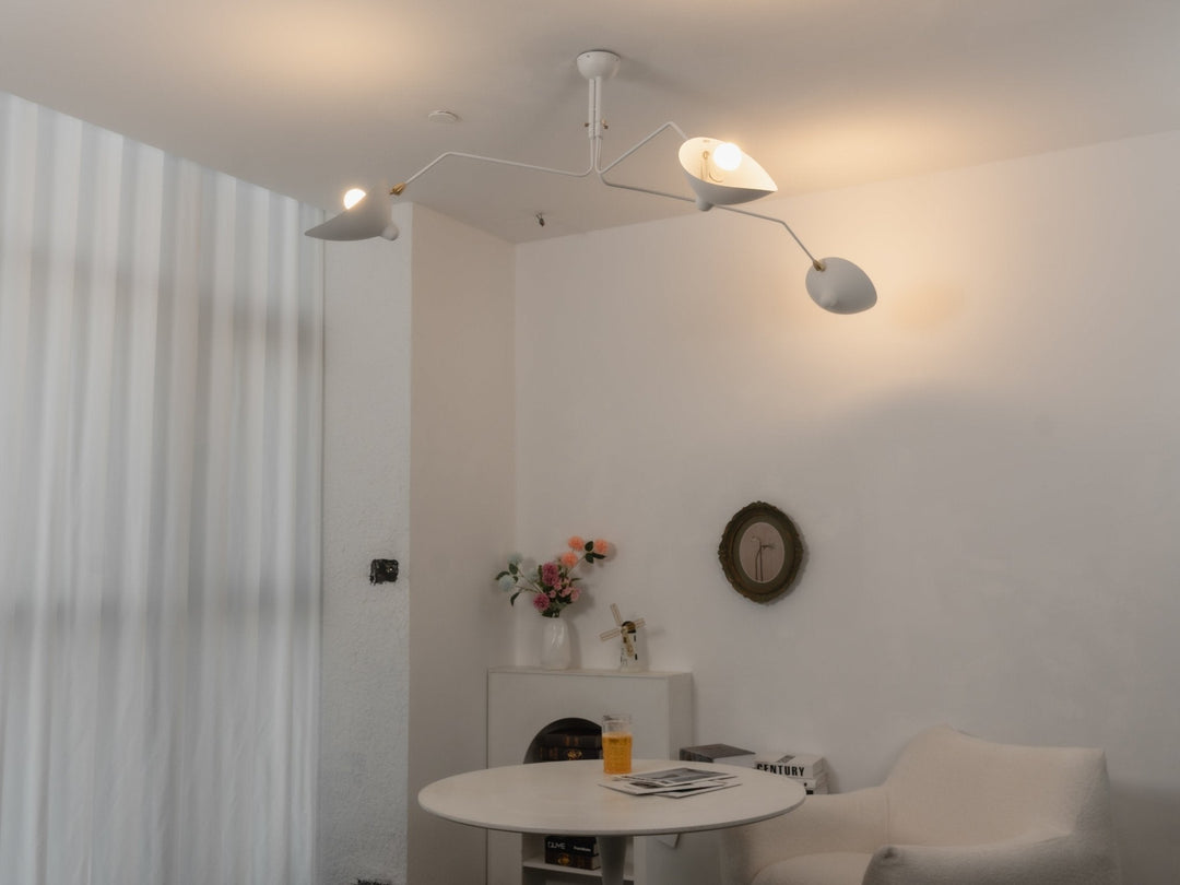 Lampa sufitowa z wieloma ramionami A