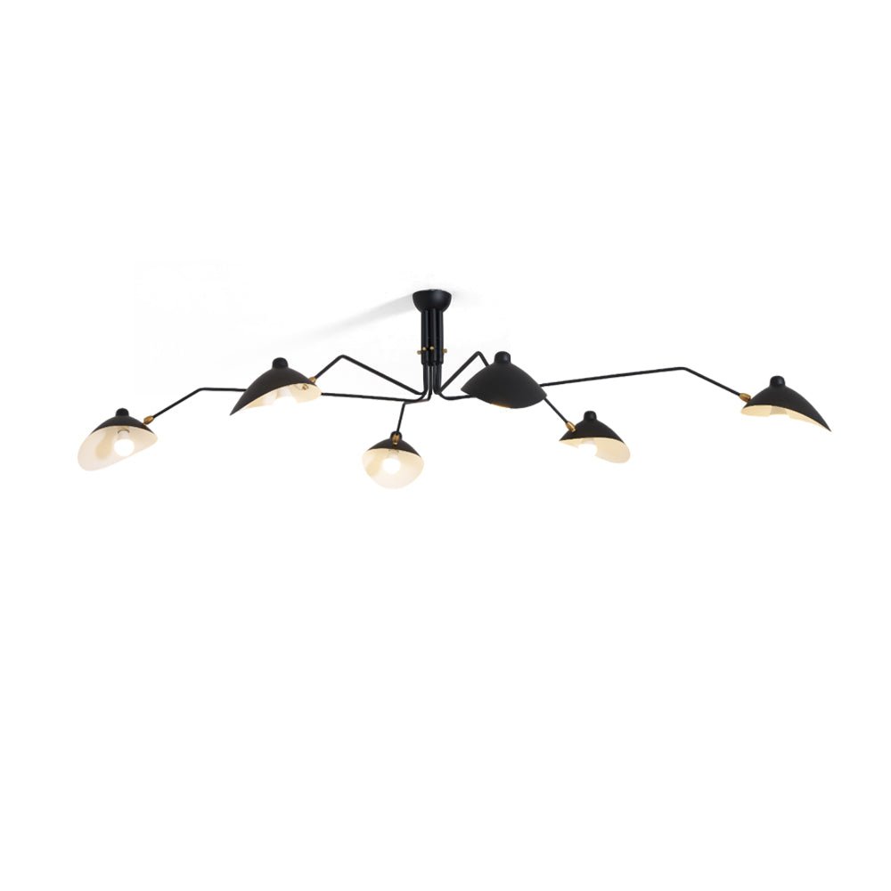Lampa sufitowa z wieloma ramionami A