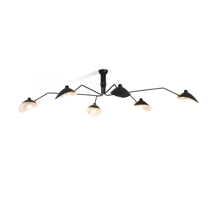 Lampa sufitowa z wieloma ramionami A