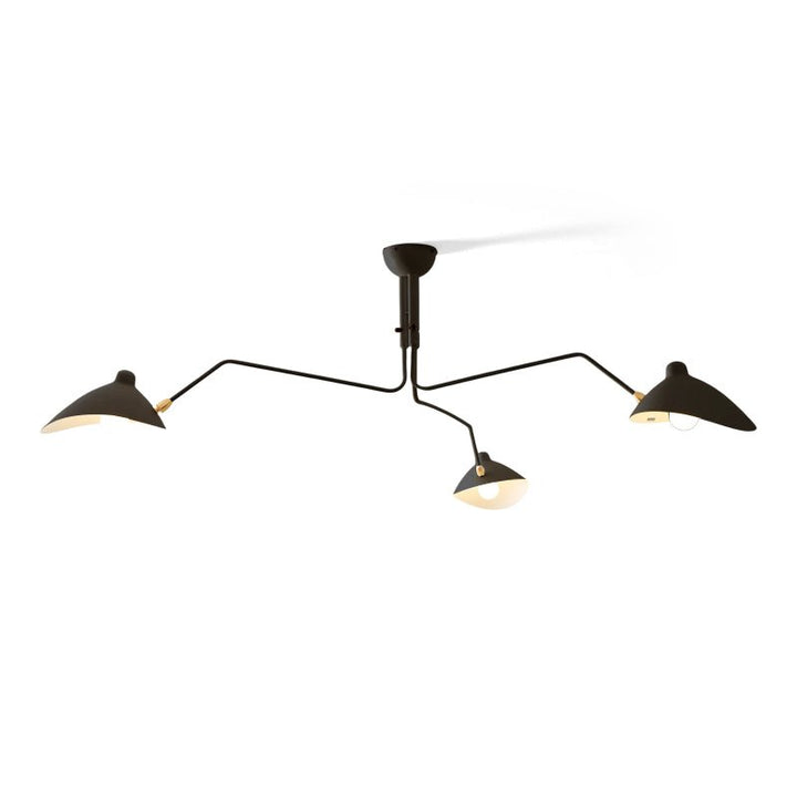 Lampa sufitowa z wieloma ramionami A