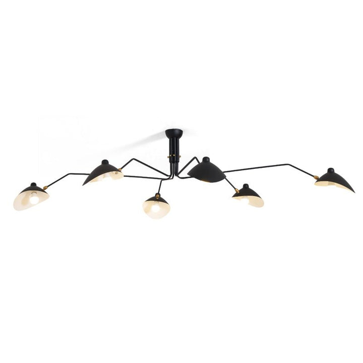 Lampa sufitowa z wieloma ramionami A