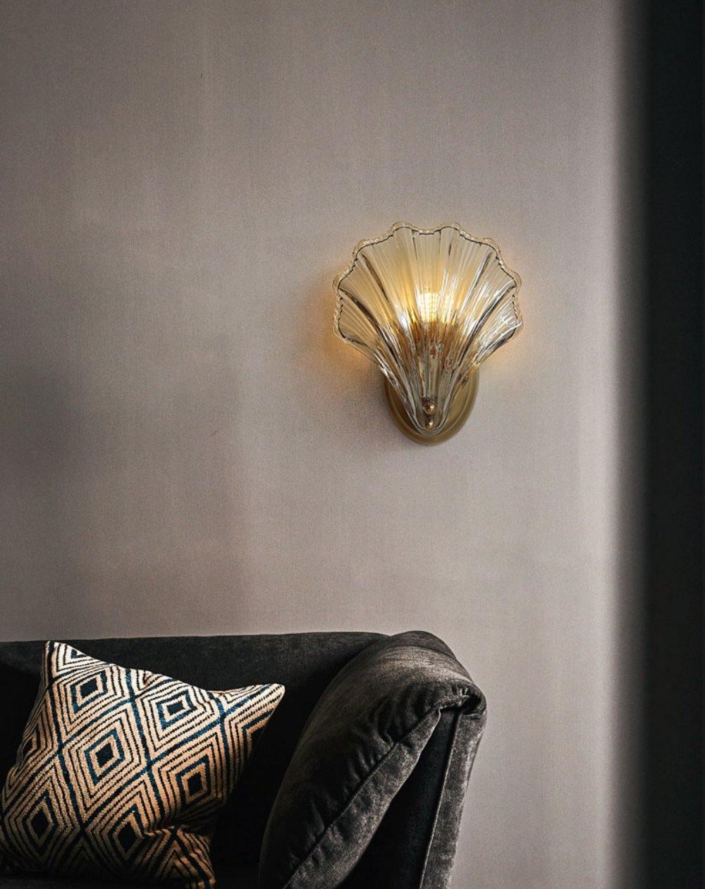 Lampa ścienna Shell