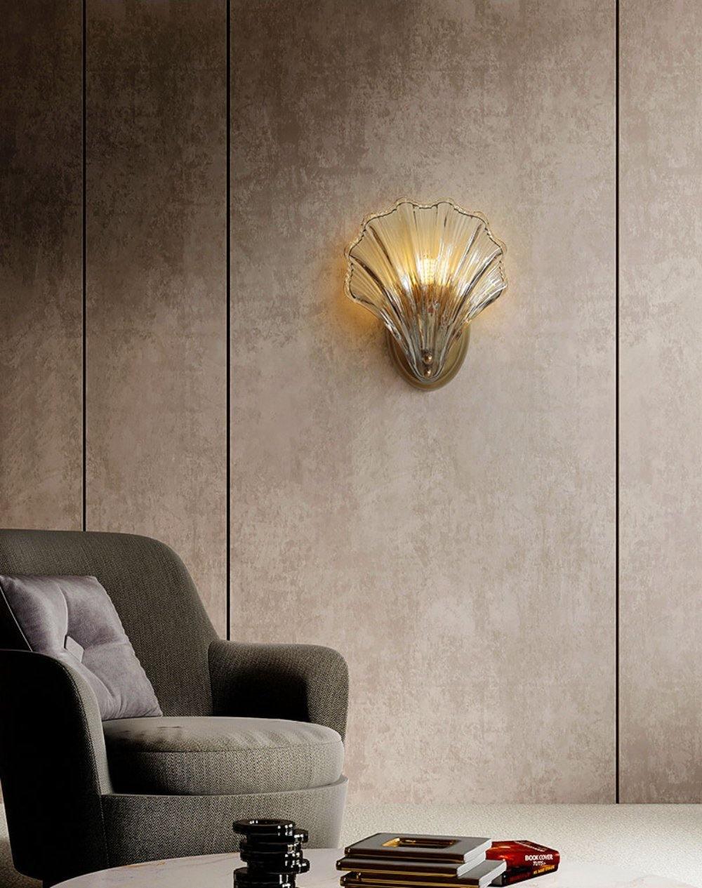 Lampa ścienna Shell