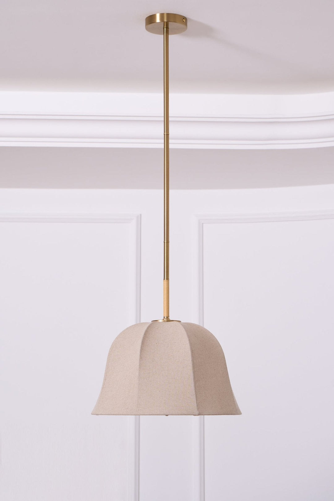 Lampa wisząca Sienna z lnu