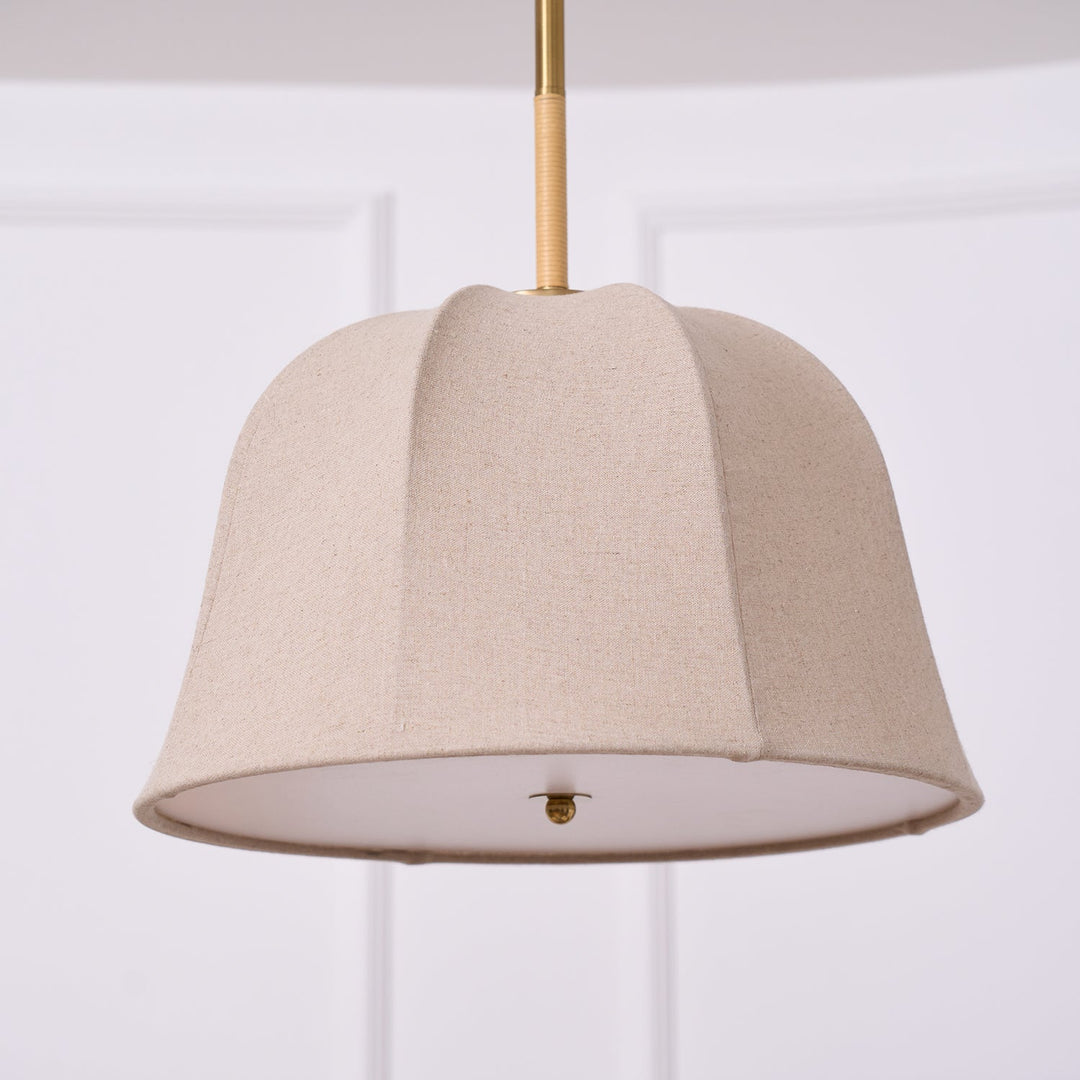 Lampa wisząca Sienna z lnu