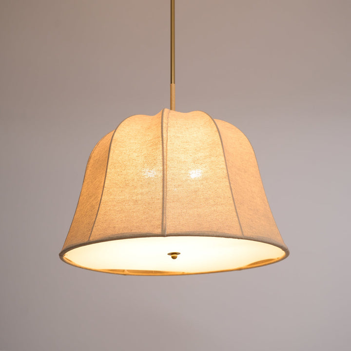 Lampa wisząca Sienna z lnu